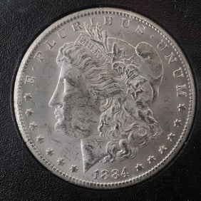 1884 Carson City Morgan Silver Dollar Uncirculated