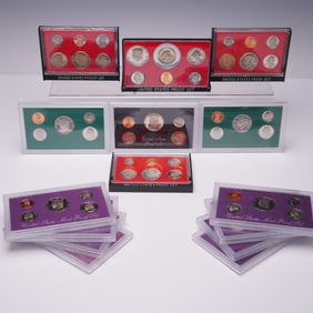 15pc 1979 to 1998 United States Proof Sets