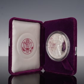 1993-P U.S. 1oz Silver Eagle Proof Coin OGP
