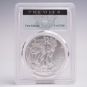 2021 American Silver Eagle Type 1 Dollar Coin PCGS Graded MS 70