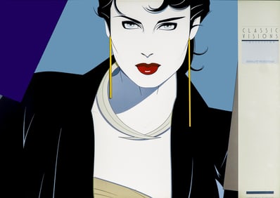 Patrick Nagel, Michelle Original Lithograph Poster by Mirage Inc. 1980