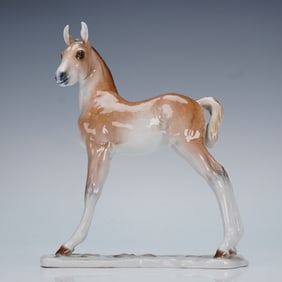 Rosenthal by Theodor Karner Porcelain Figurine, Foal Horse