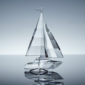 Swarovski Crystal Figurine, Sailboat 183269