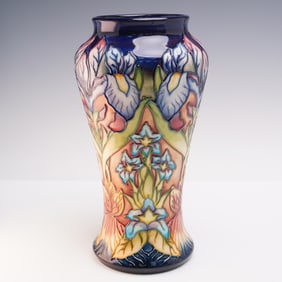 Moorcroft Pottery by Philip Gibson Trial Vase, Geneva