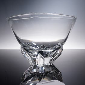 Steuben Glass Deep Flower Bowl