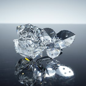 Swarovski Crystal Figurine, Rose