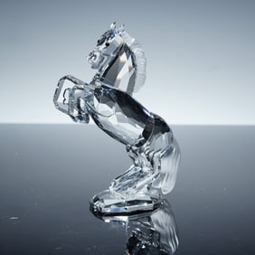 Swarovski Crystal Figurine, Stallion