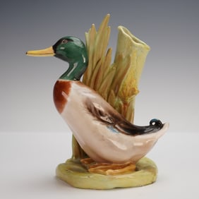 Royal Doulton Bone China Spill Vase Figurine, Mallard HN2544