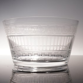 Rosenthal Versace Crystal Bowl, Meandre