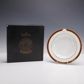 Rosenthal Versace Medaillon Meandre Marron Bowl
