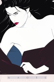 Patrick Nagel New Orleans Silkscreen Poster 1989 by Mirage Editions, Inc.