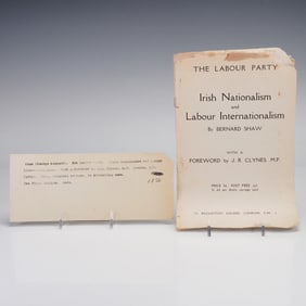 George Bernard Shaw, Irish Nationalism and Labour Internationalism, 1920
