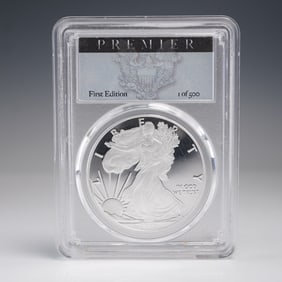 2019-W American Silver Eagle Type 1 Dollar PCGS Graded PR 70 DCAM