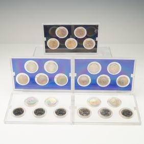5pc U.S. Mint America the Beautiful Sets 2010 to 2011