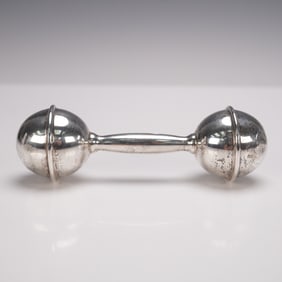 Tiffany & Co. Sterling Silver Baby Rattle