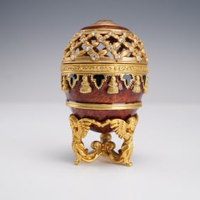 Joan Rivers Imperial Treasures II, Enameled Potpourri Egg