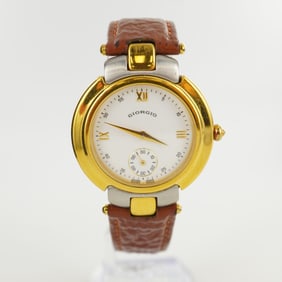 Giorgio Beverly Hills Shark Skin Wrist Watch