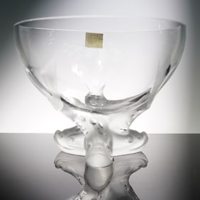 Lalique Crystal Igor Caviar Bowl