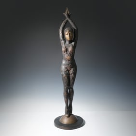 Demetre H. Chiparus, Art Deco Bronze Sculpture, Starfish Dancer, Signed