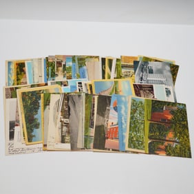 50pc Vintage West Virginia Postcards