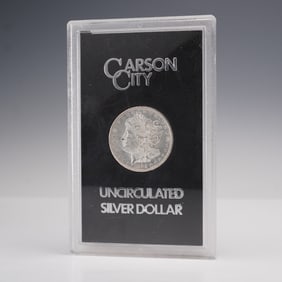 1882-CC Morgan Silver Dollar Coin GSA Hoard Uncirculated
