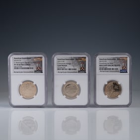 3pc American Innovation Dollar Set G Washington VA DE