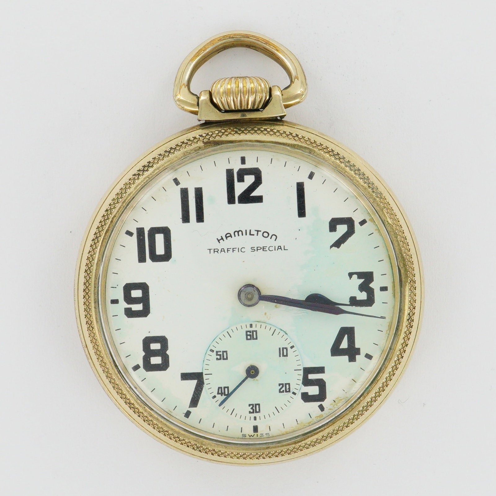 Hamilton Watch Co. Traffic Special 16S Rolled Gold Plate Pocket Watch (1 of 5)