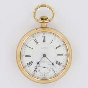 American Waltham Watch Co. Model 845 LS 18S Gold Filled Pocket Watch