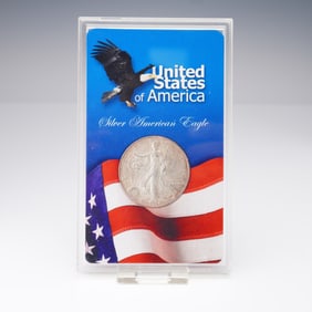 2004 U.S. Mint American Silver Eagle One Dollar Coin