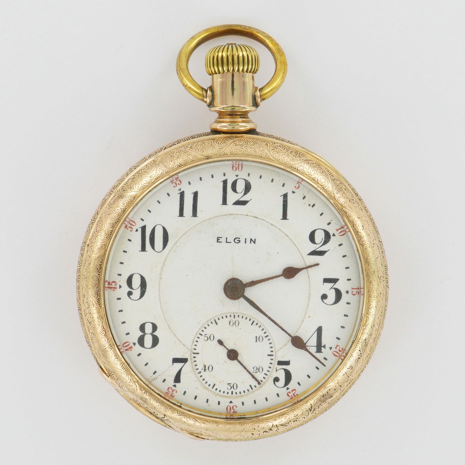 Elgin Nat'l Watch Co. B.W. Raymond 18S Gold Filled LS Pocket Watch (1 of 8)
