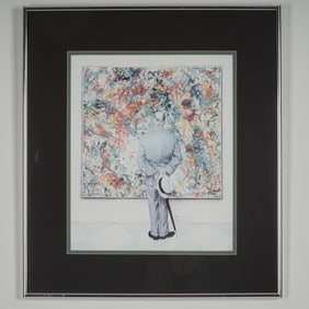 Norman Rockwell, Framed Print, The Connoisseur