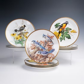 11pc Songbirds of Roger Tory Peterson Limited Edition Plates