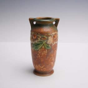 Roseville Pottery Dahlrose Flower Vase