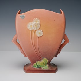Roseville Pottery Primrose Vase.,765-8