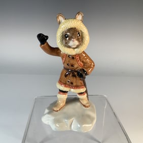 Royal Doulton Bunnykins Figurine, Eskimo Bunnykins DB275