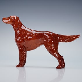 Beswick Figurine, Irish Setter Ch. Sugar of Wendover 966