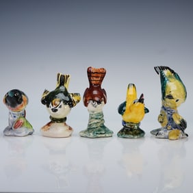 5pc Stangl Pottery Bird Figurines