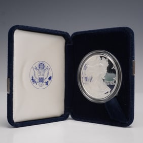 2005-W U.S. 1oz Silver Eagle Proof Coin OGP