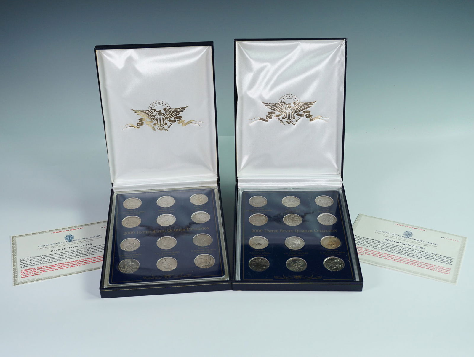 2pc 2009 United States Territory Quarter Collections (1 of 3)