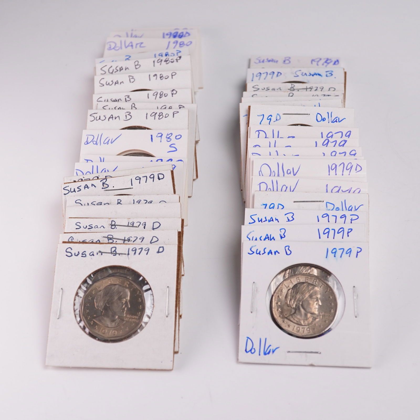 41pc 1979-1980 Susan B. Anthony One Dollar Coin Collection (1 of 4)