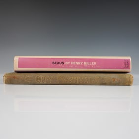 2pc Books, Sexus by Henry Miller, City Festivals by Will Carleton