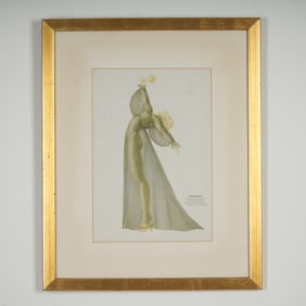 Alberto Vargas, Color Lithograph on Paper, Sheer Elegance - Vargas Girl