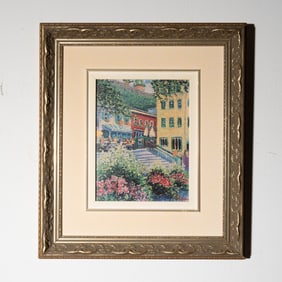 Guy Begin, Parfum Du Petit-Champlain III, Lithograph