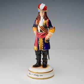 Michael Sutty Porcelain Figurine, Train of Artillery 1700