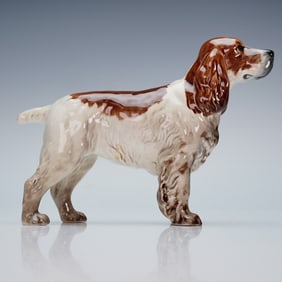 Beswick Figurine, Cocker Spaniel Horseshoe Primula 967