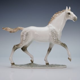 Hutschenreuther Selb by Carl Werner Porcelain Horse Figurine