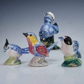 4pc Stangl Pottery Bird Figurines