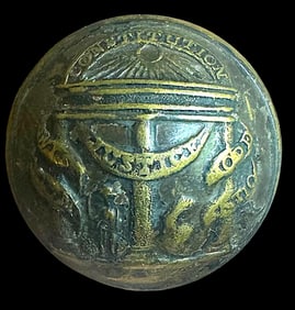 A division one State Seal Button