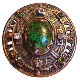 A division one true Gay 90 jeweled button