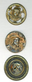 A small card of division one head buttons